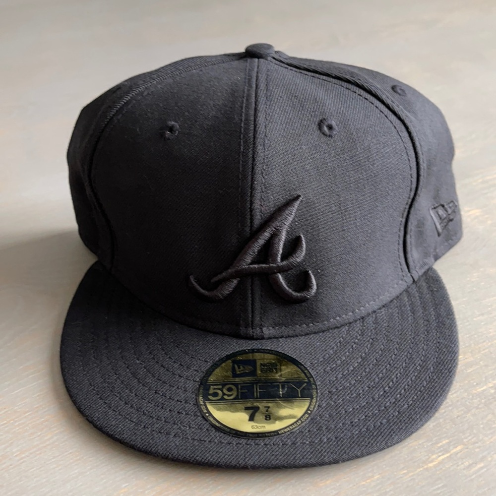 New Era 59Fifty Atlanta Braves Fitted Hat Sz 8